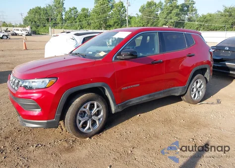 2025 Jeep Compass Sport 4X4 из США, поврежденный, VIN 3C4NJDAN5ST503968